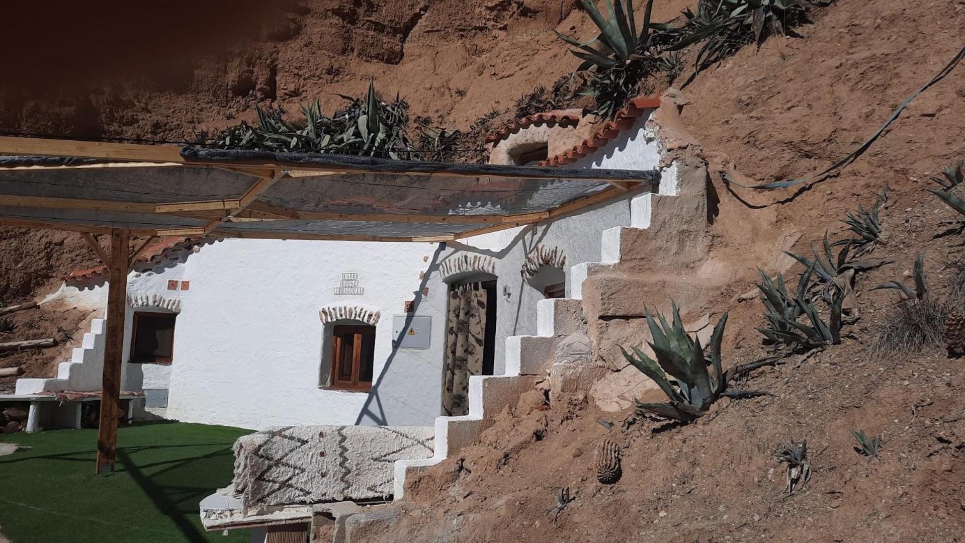 Creatively Designed Cavehouse With Jacuzzi Villa Gorafe Dış mekan fotoğraf